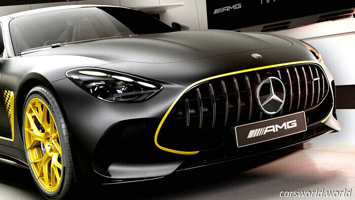 Mercedes Created a Genuine AMG Special for an Entirely Fabricated F1 Team | Carscoops